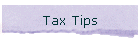 Tax Tips